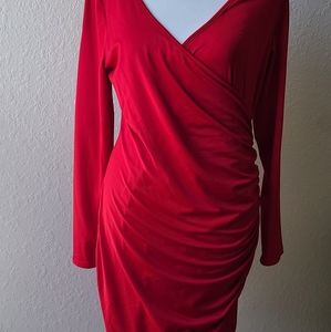 Dress, Large, Red